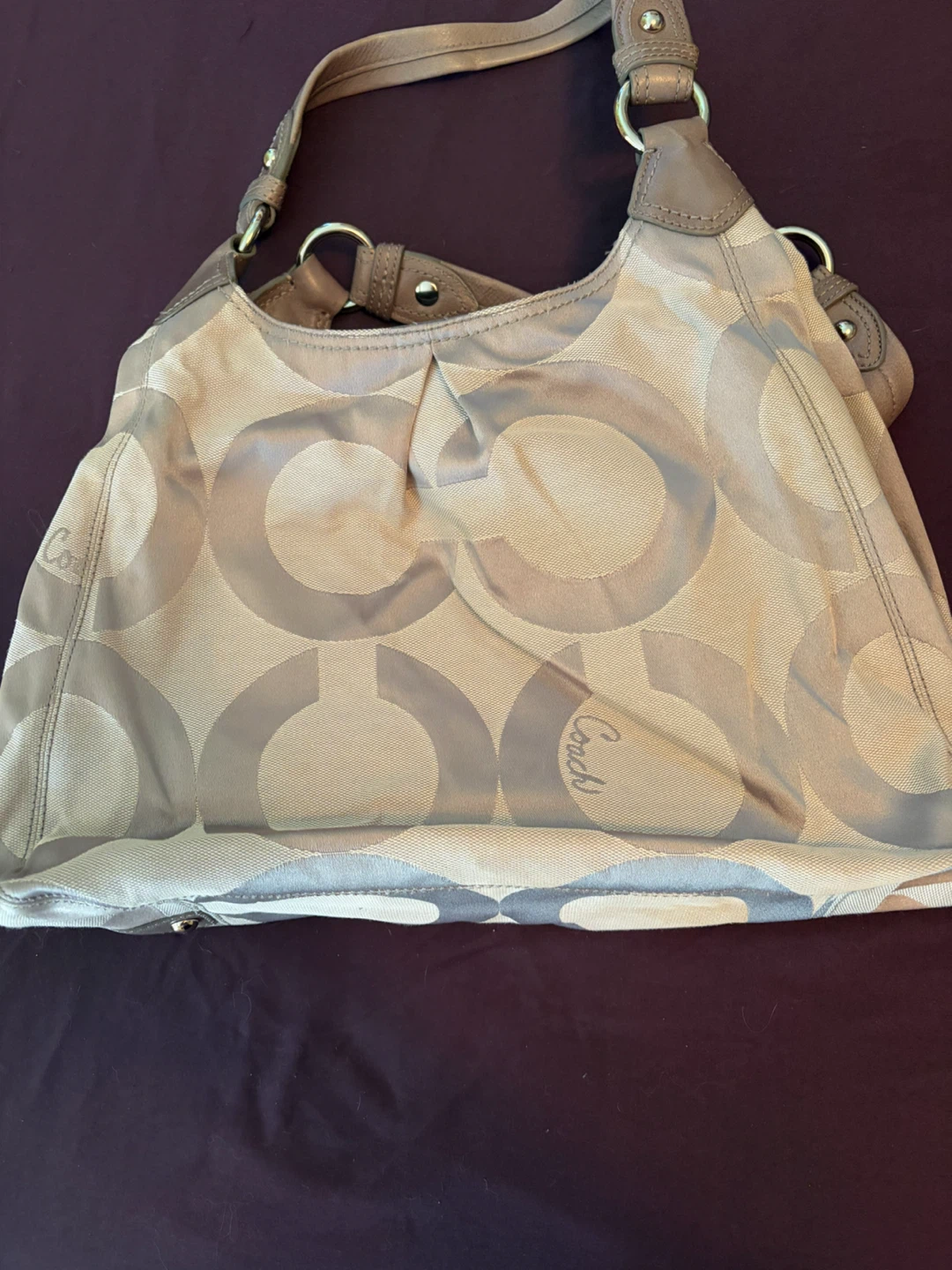 Coach Signature C Hobo Handbag
