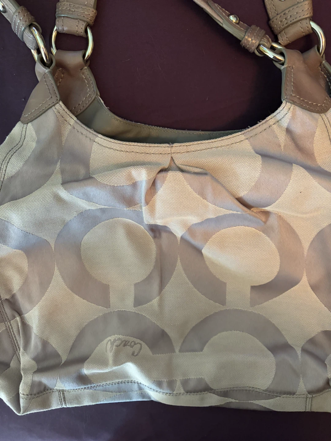 Coach Signature C Hobo Handbag - photo 3