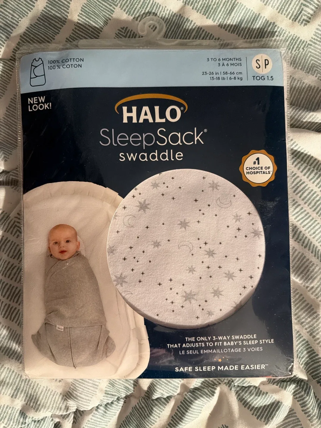 HALO SleepSack Swaddle SP TOG 1.5