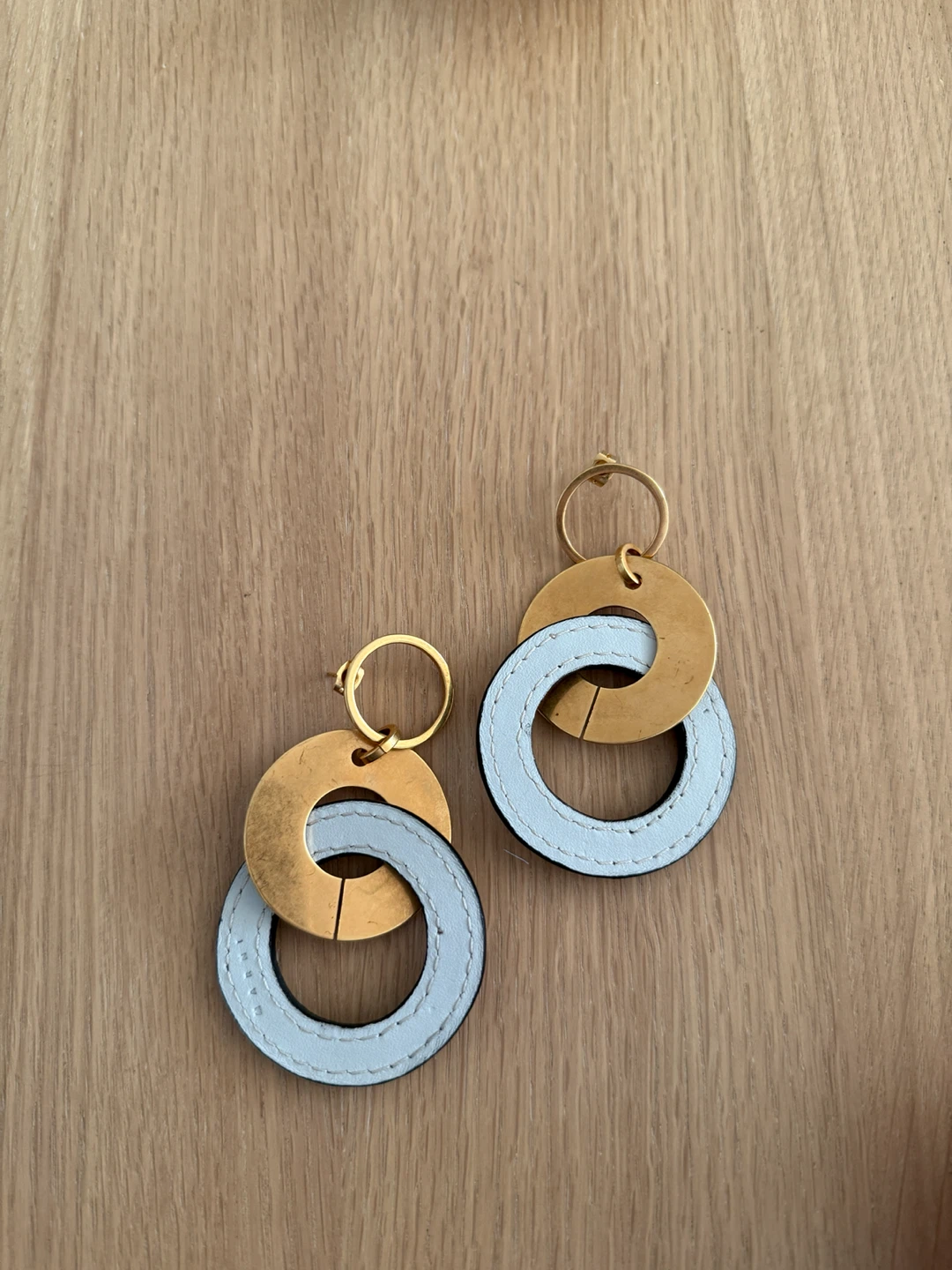 Chunky Interlocking Hoop Earrings