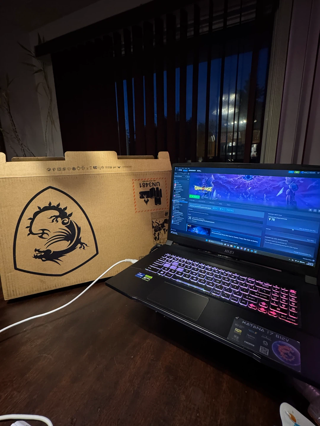 MSI Katana 17 RTX 4070/i7-12650H
