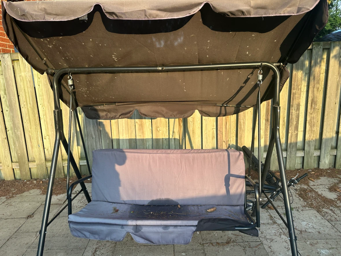 3-Seater Outdoor Patio Swing