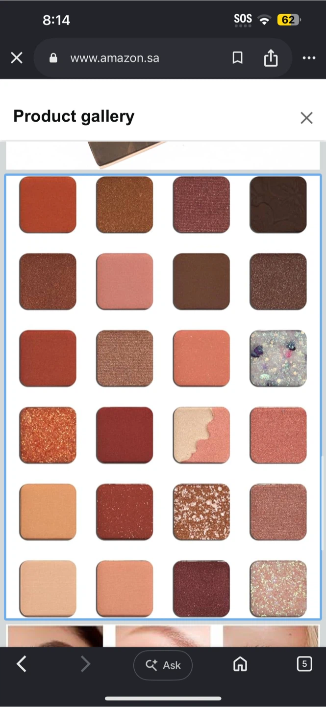 CANUSÁ 24 Colors Eyeshadow Palette - photo 5