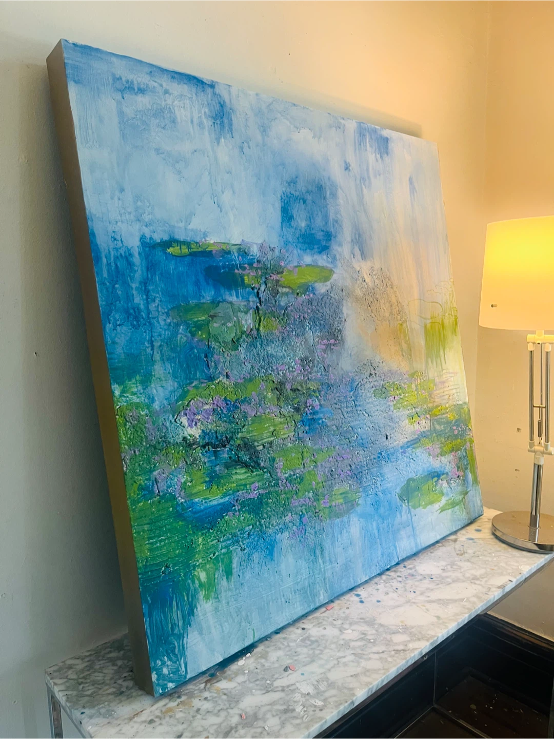 Original Abstract Painting 41x41” - photo 2
