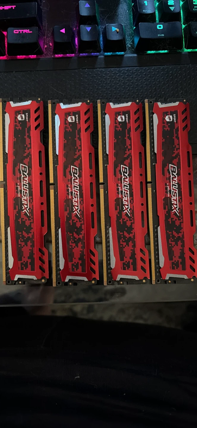 Crucial Ballistix DDR4 2666MHz RAM  16GB