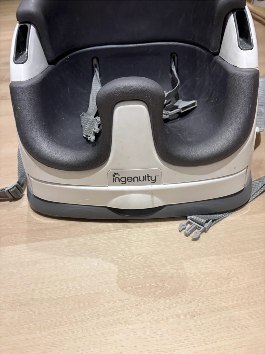 Ingenuity SmartClean Toddler Booster Seat – Slate Grey - photo 2