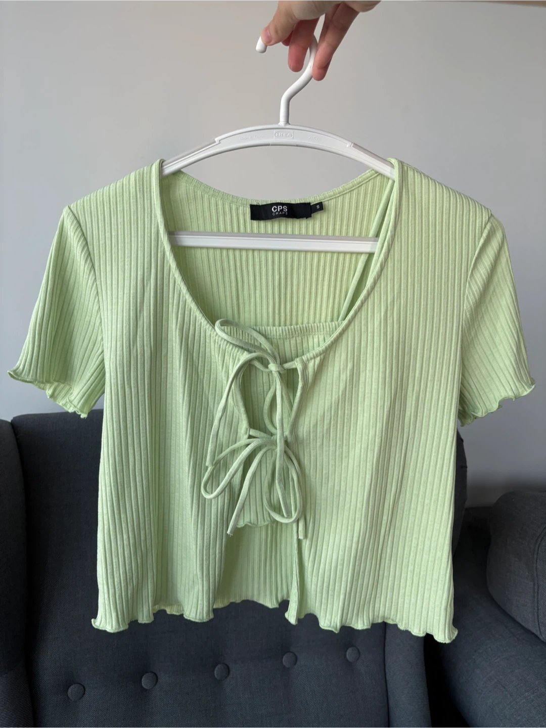 Tie Front Top - two pieces set