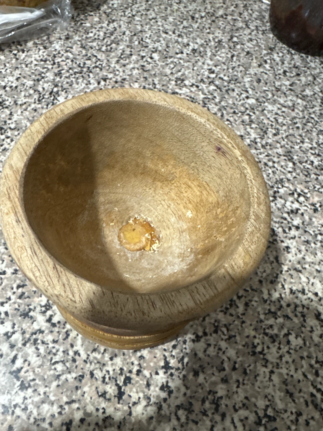 Wooden Mortar and Pestle - photo 2
