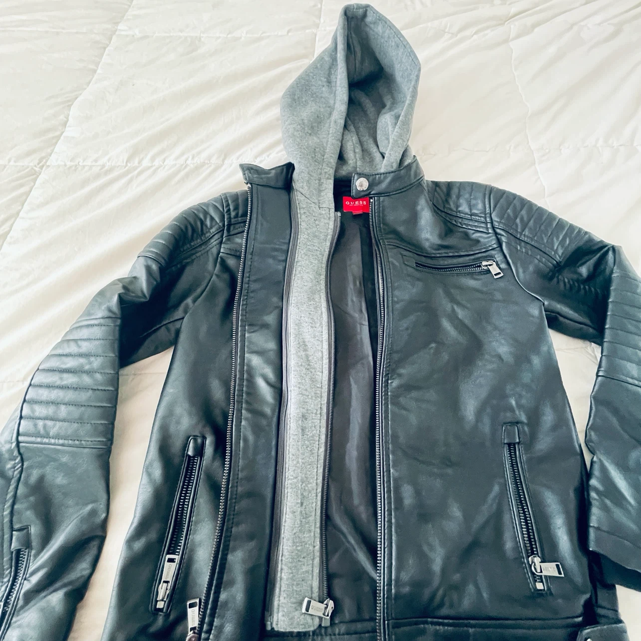 Boy’s fall jacket with polo shirt bundle kids size 14-16 - photo 3