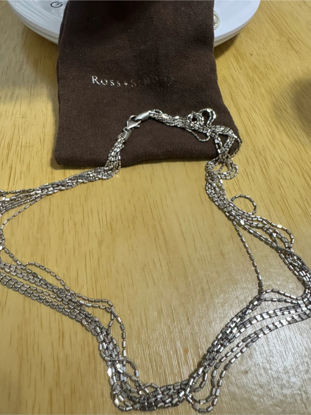 Ross-Simons Silver Tone Multi-Strand Necklace - photo 3
