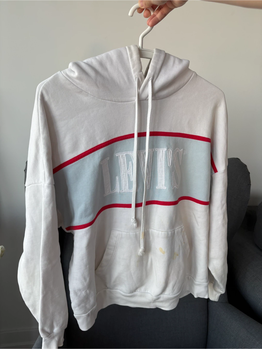Levi's White Hoodie