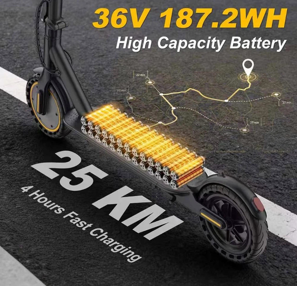 Electric Scooter, Max 30 KM/H & 20-25 KM Range - photo 4