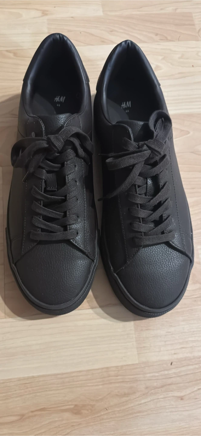 H&M Men's Brown Sneakers Leather look 10.5 / 44 - Wore just once