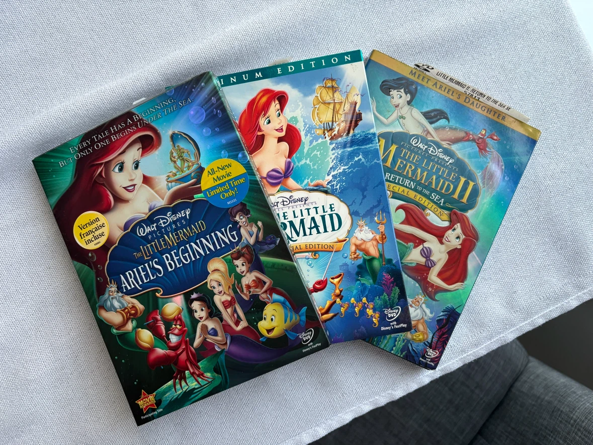 The Little Mermaid DVD Collection (3 Films)