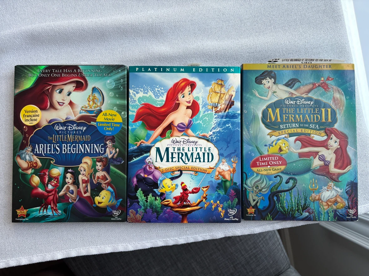 The Little Mermaid DVD Collection (3 Films) - photo 5