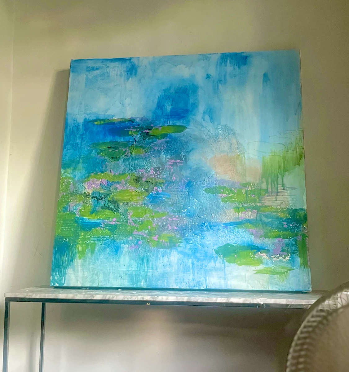 Original Abstract Painting 41x41” - photo 4