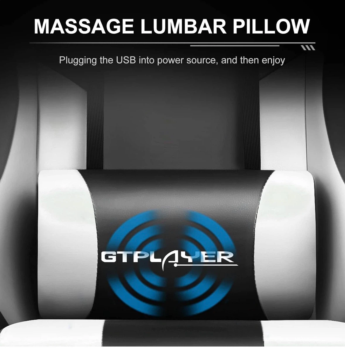 GTRACING Gaming Chair - Black and White - photo 5
