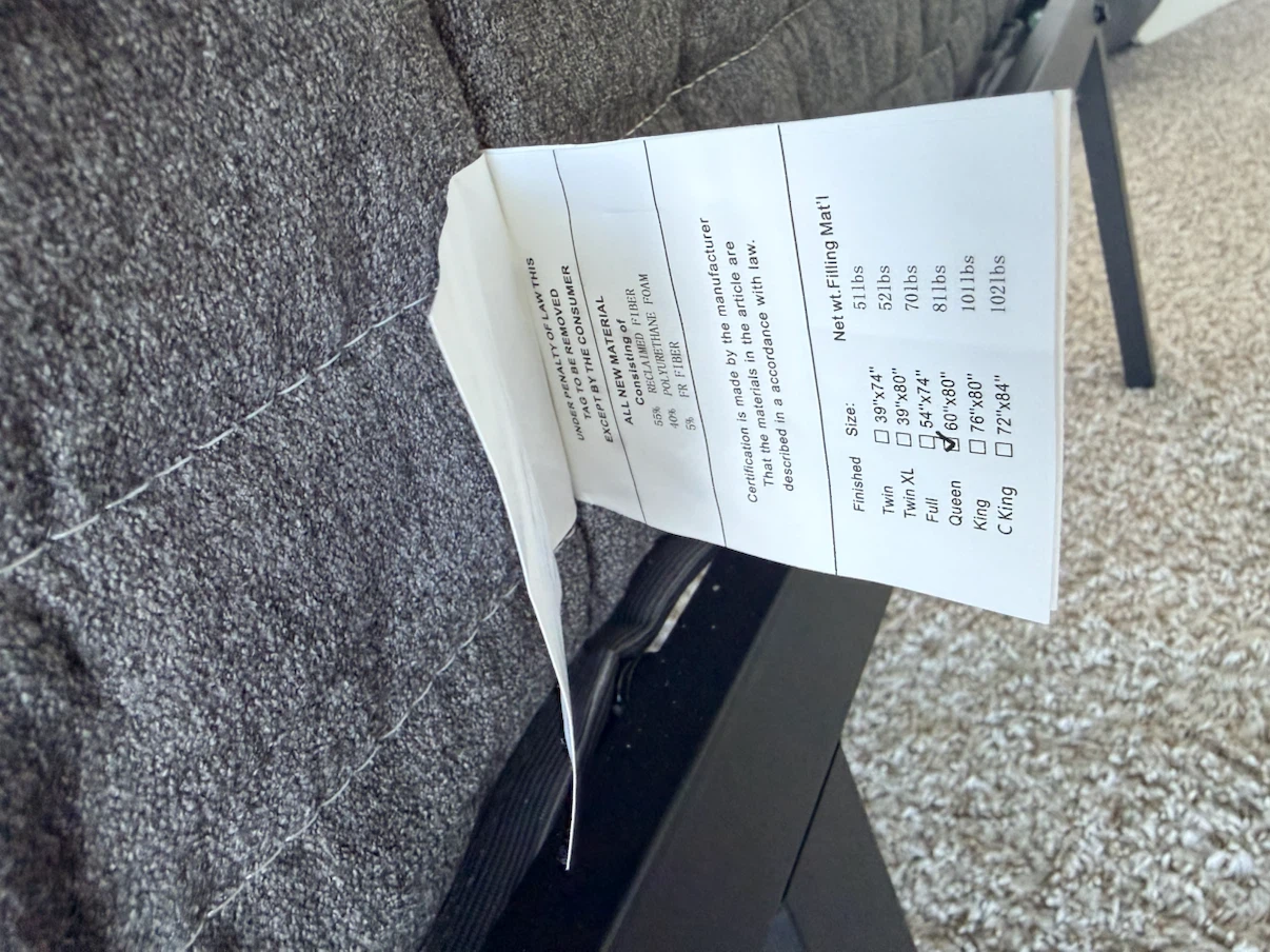 Queen Size Mattress - photo 3