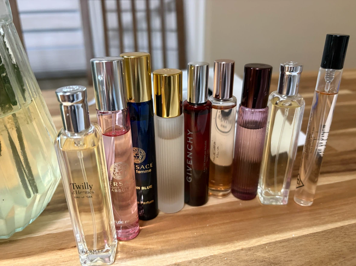 Set of 9 Designer Perfume