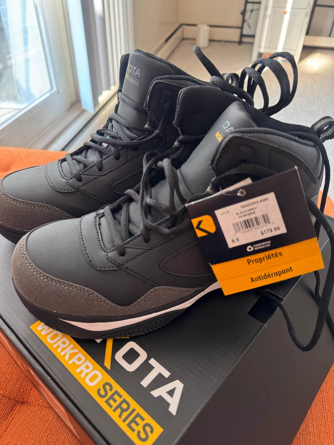 Safety Shoes Dakota Workpro Series Boots Size 8.5 - photo 2
