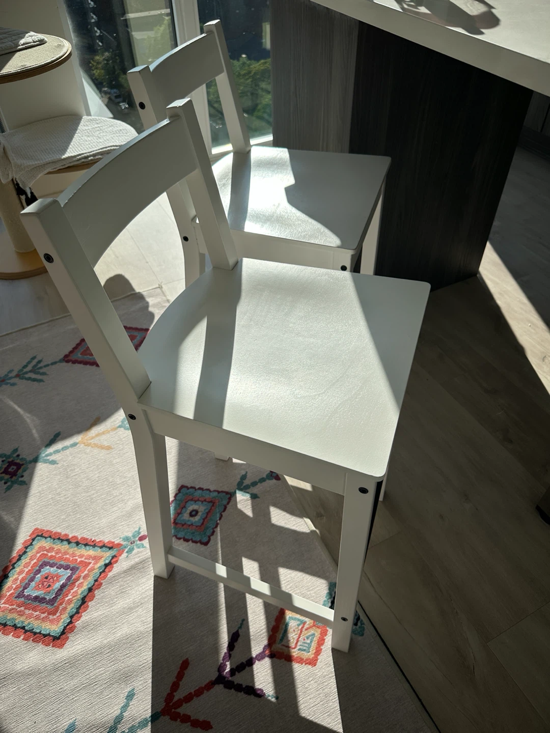 A Set of Two Ikea Bar Stool