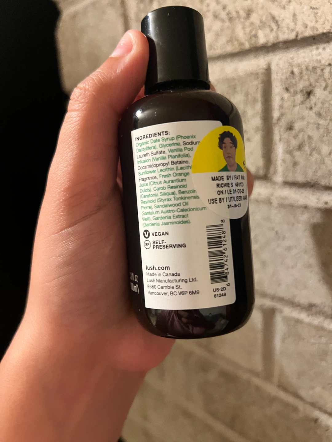 Lush Sticky Dates Shower Gel 100ml - photo 3