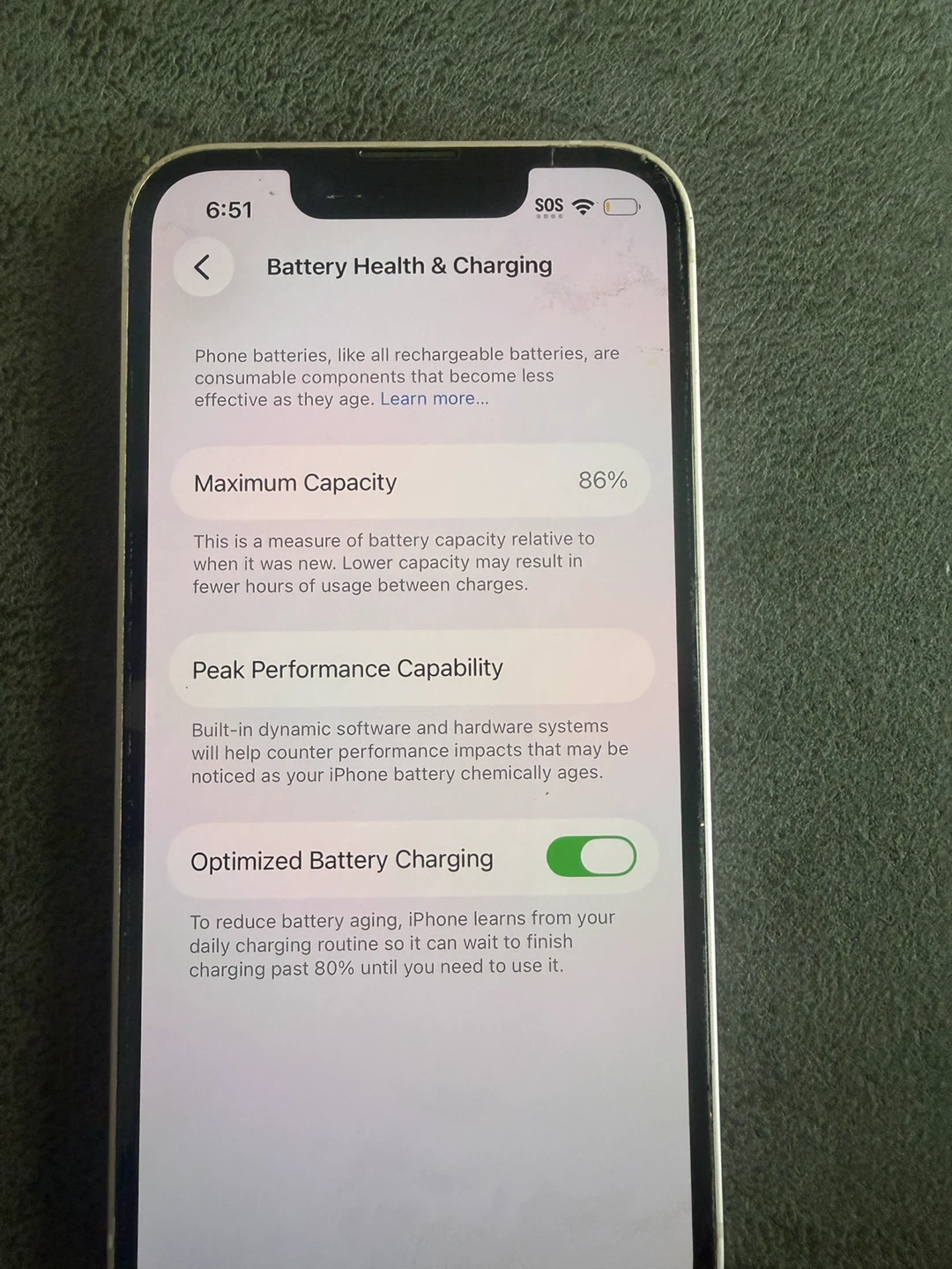 Apple iPhone 13 - Excellent Battery Health (86%) - photo 3