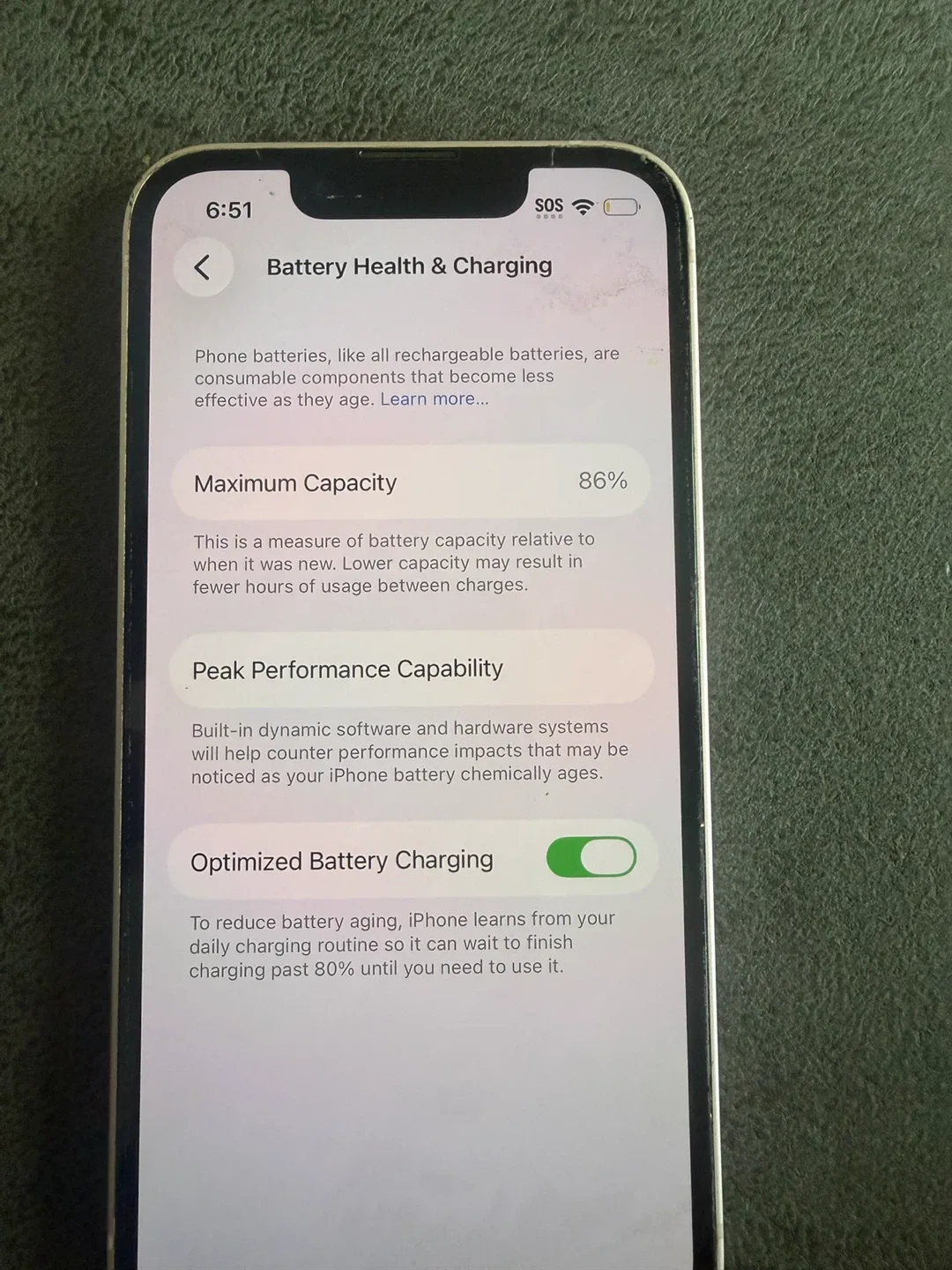 Apple iPhone 13 - Excellent Battery Health (86%) - photo 3