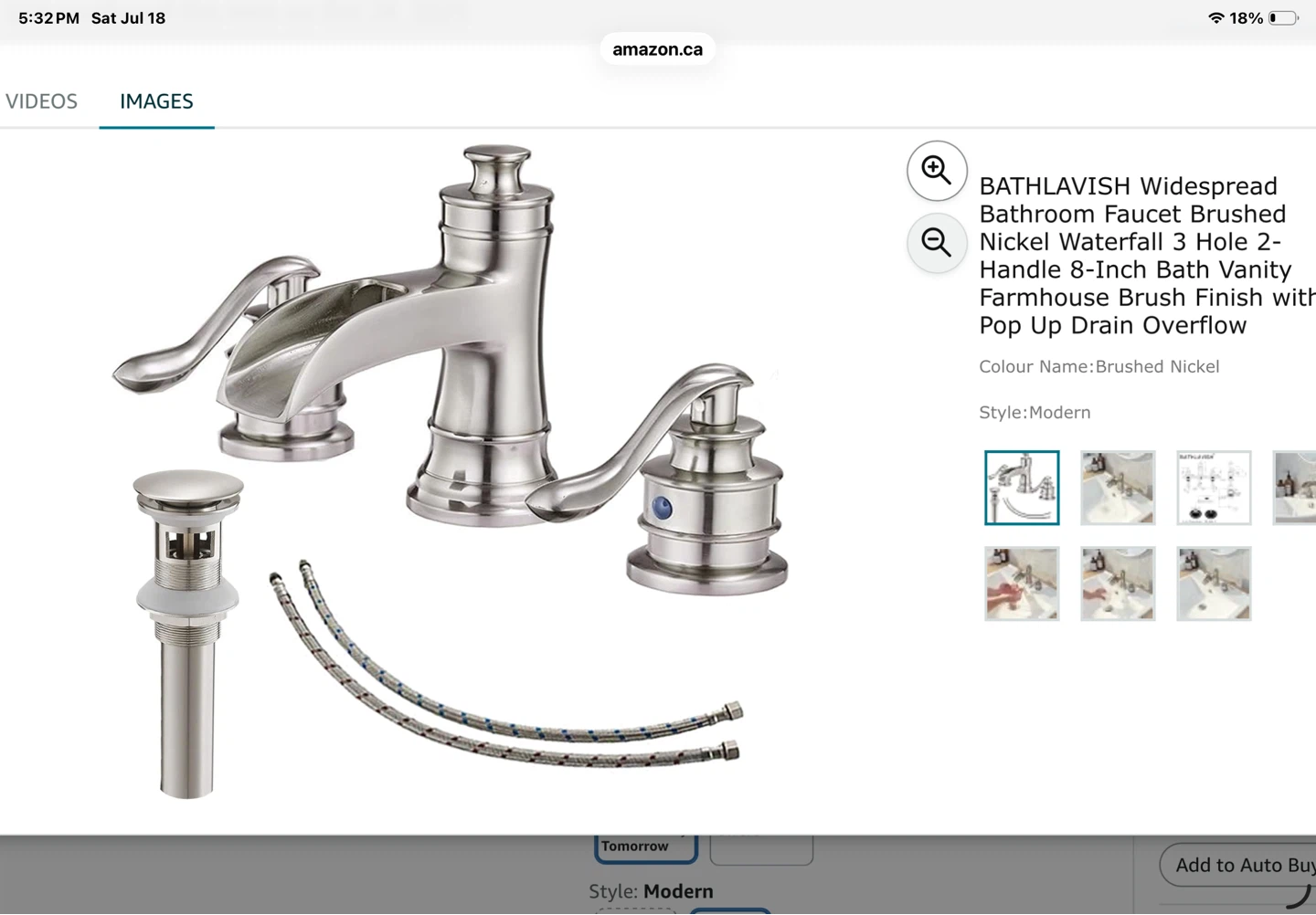 BATHLAVISH Widespread Bathroom