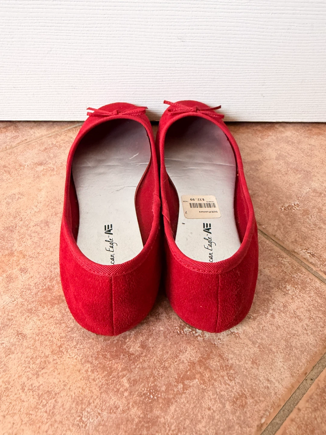 EUC Women Size 7 Red & Fushia Flats - photo 4