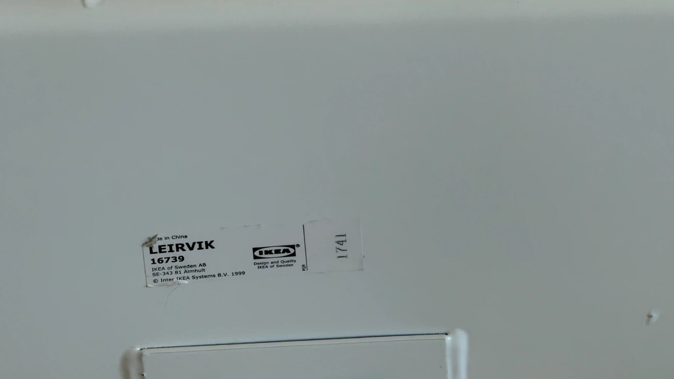 IKEA LEIRVIK Bed Frame 160 x 200 cm, White - photo 5