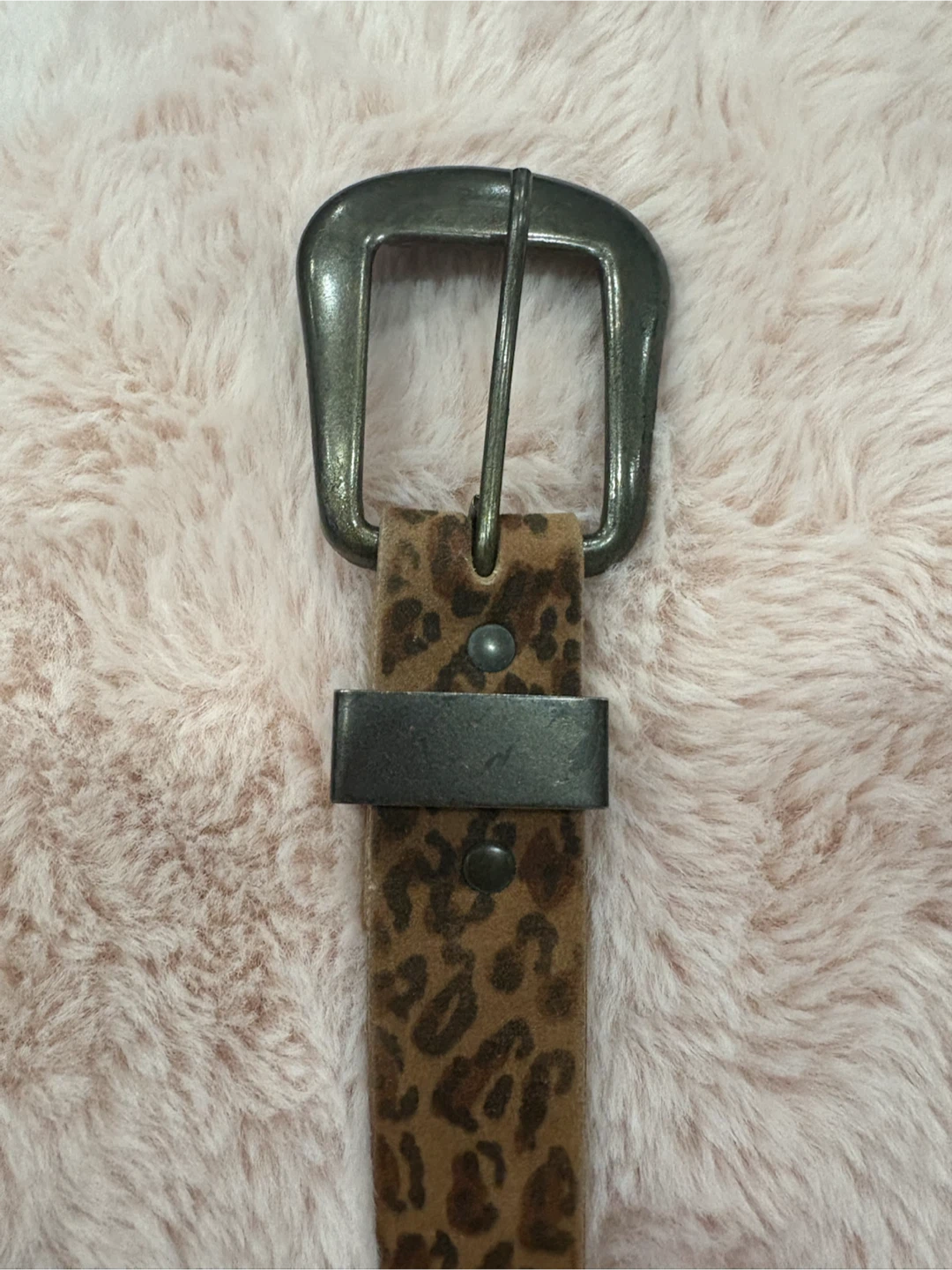 Leopard Print Belt-S-M - photo 5
