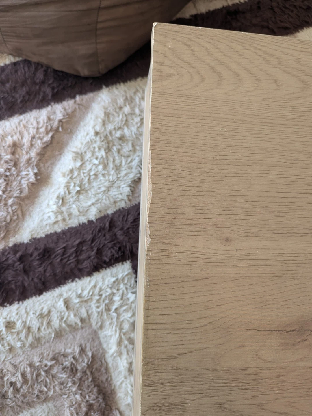Beige Lift-Top Coffee Table with Storage - photo 5
