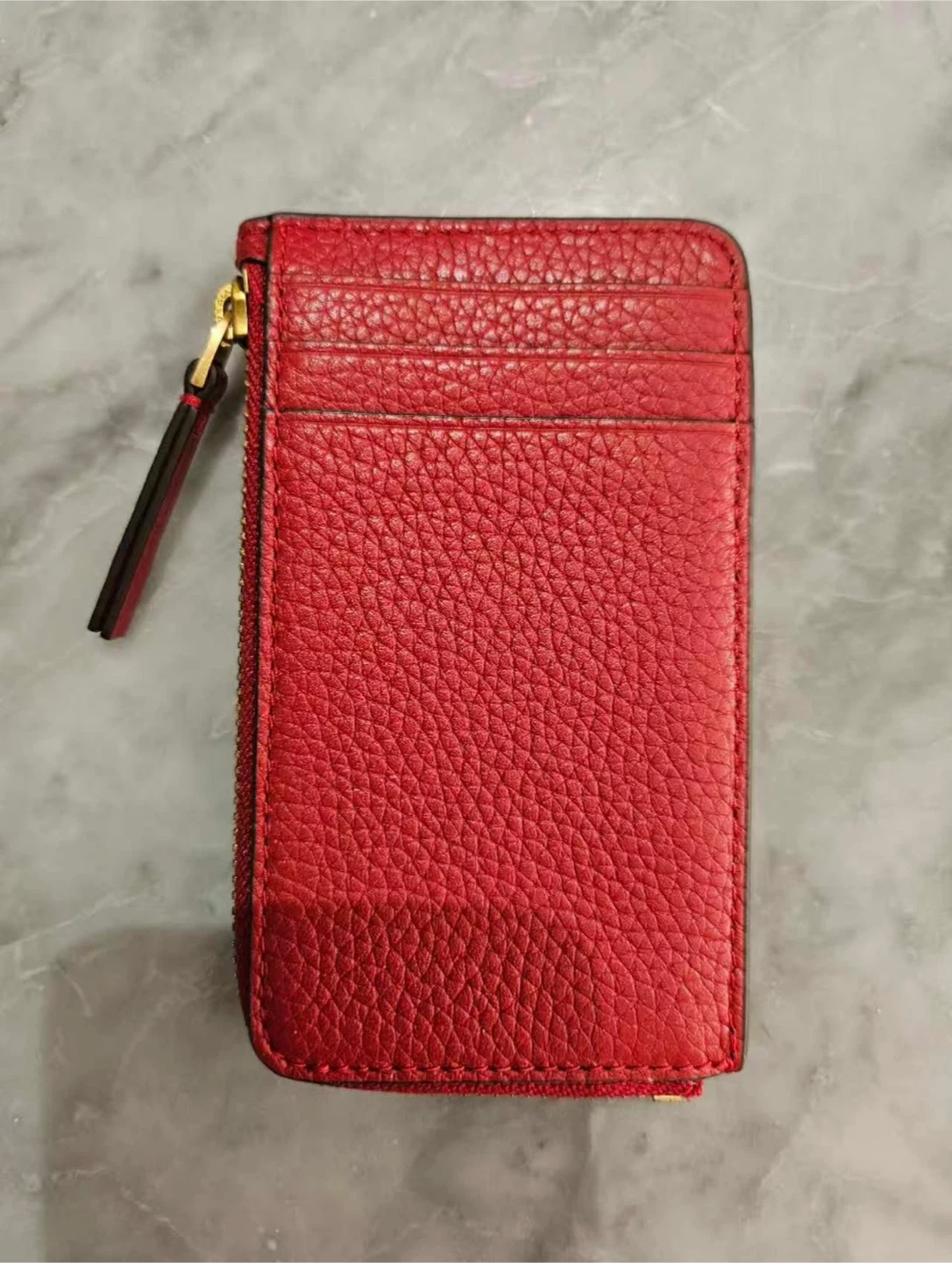 Tory Burch Red Leather Tiger Wallet - NEED TO SELL EVERYTHING - photo 3