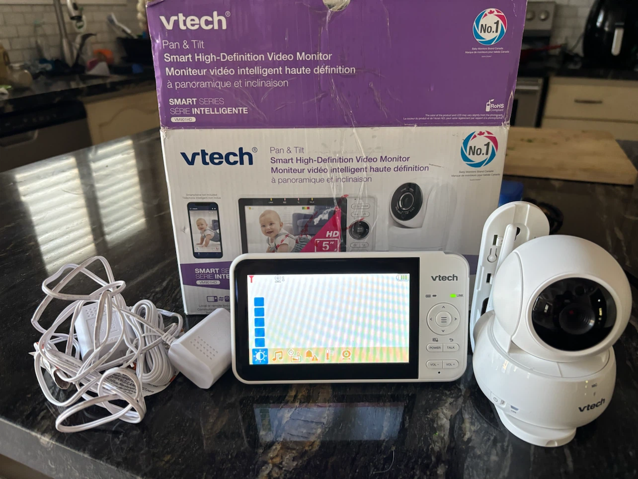 VTech VM901 Smart WiFi Baby Monitor - photo 4
