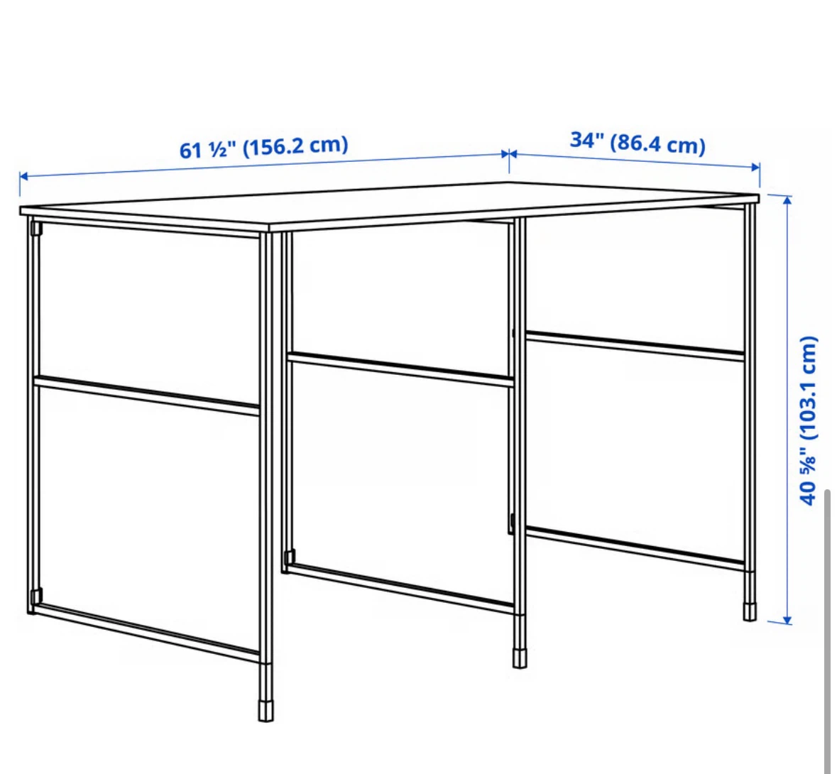 IKEA ENHET Storage Combination White Laminate - photo 4