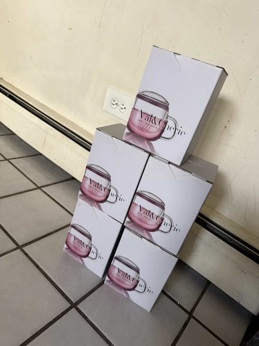 Vati & Cherie Glass Mugs