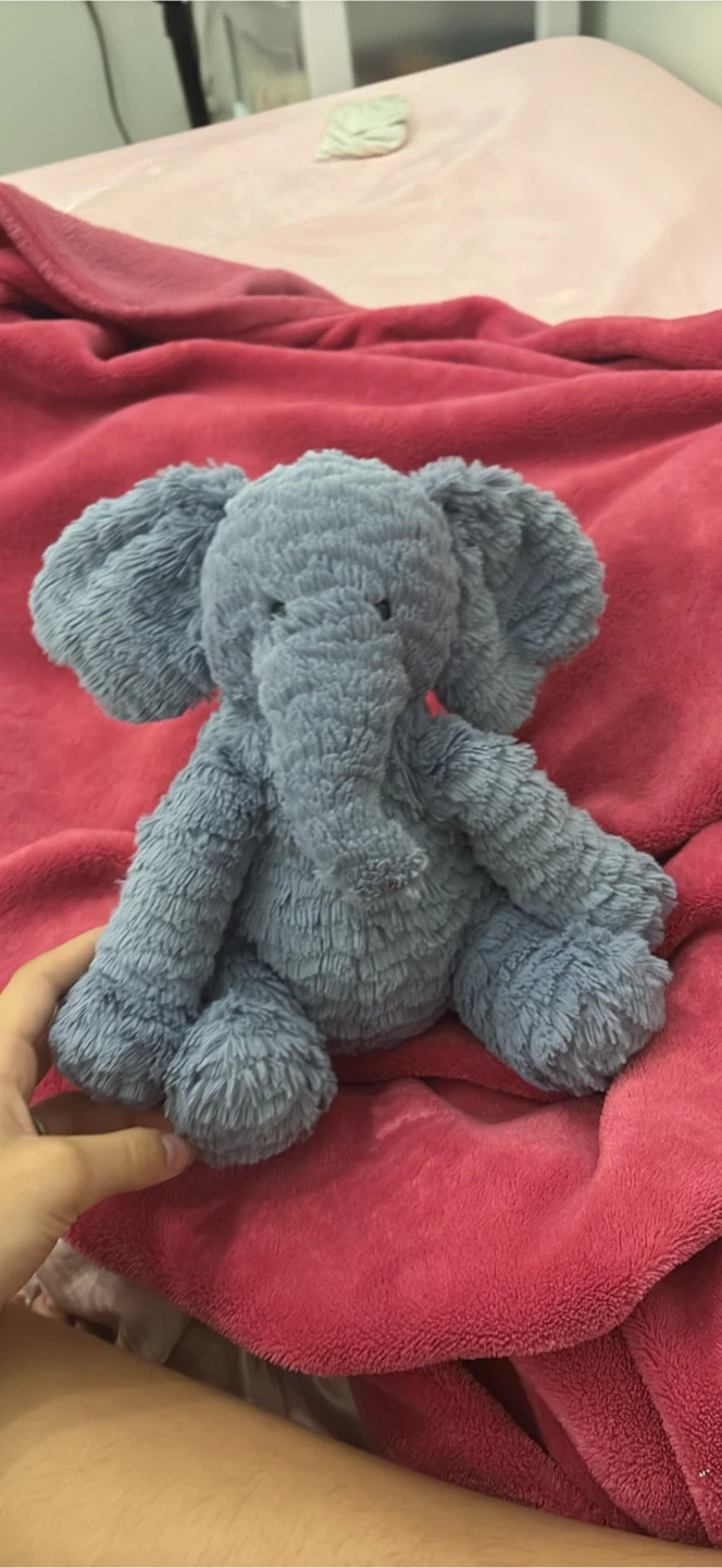 Jellycat Grey Elephant Plush Toy