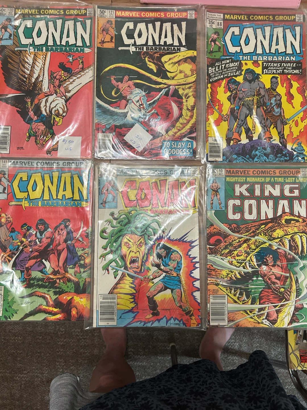 Marvel Comics Conan the Barbarian Comic Books (16 issues) - photo 3