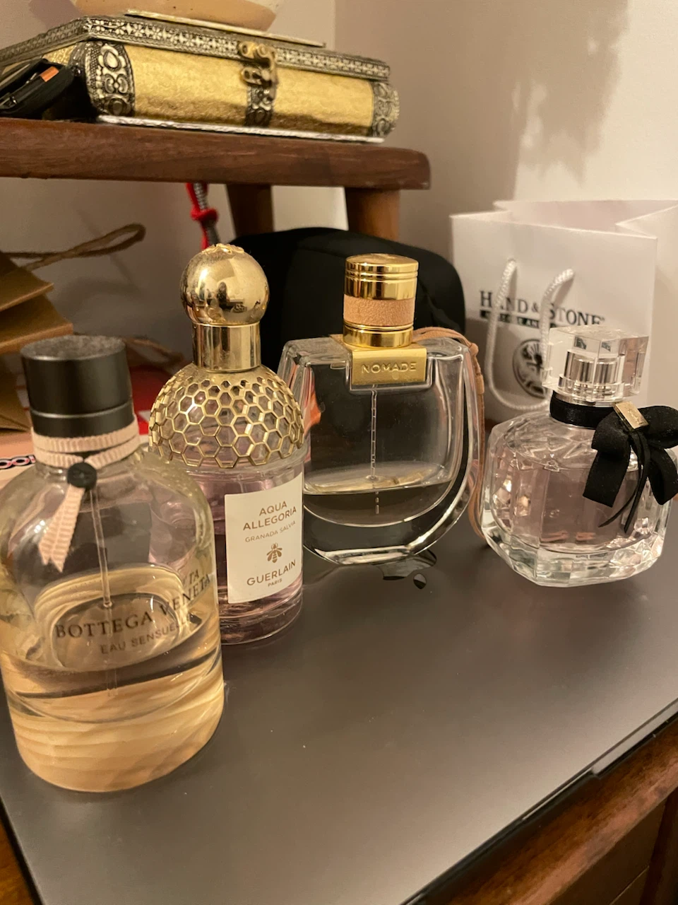 4 Designer Perfumes Bundle – Guerlain, YSL, Chloé & BV
