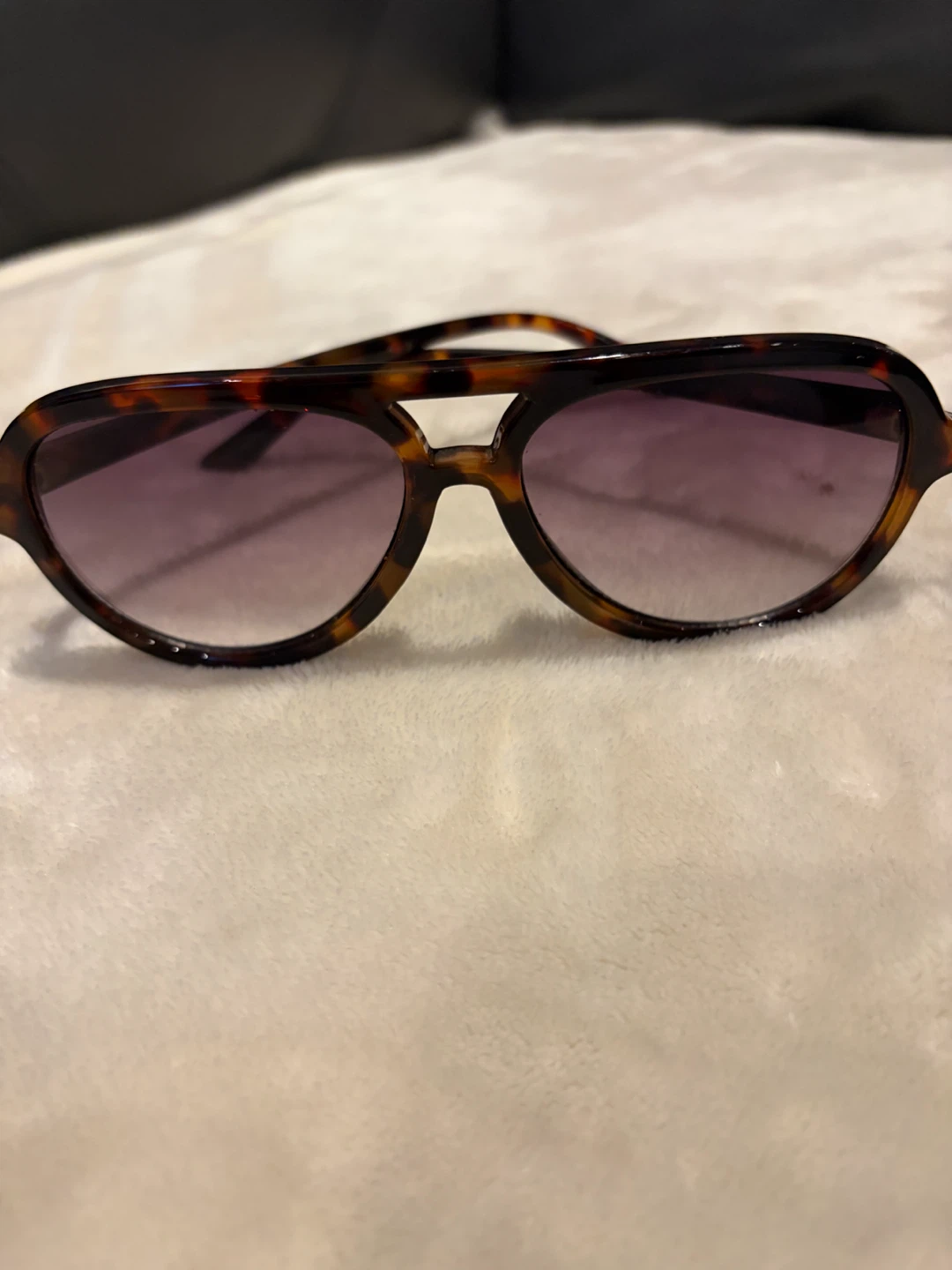 Tortoise Sunnies Purple Lens - New Never Worn