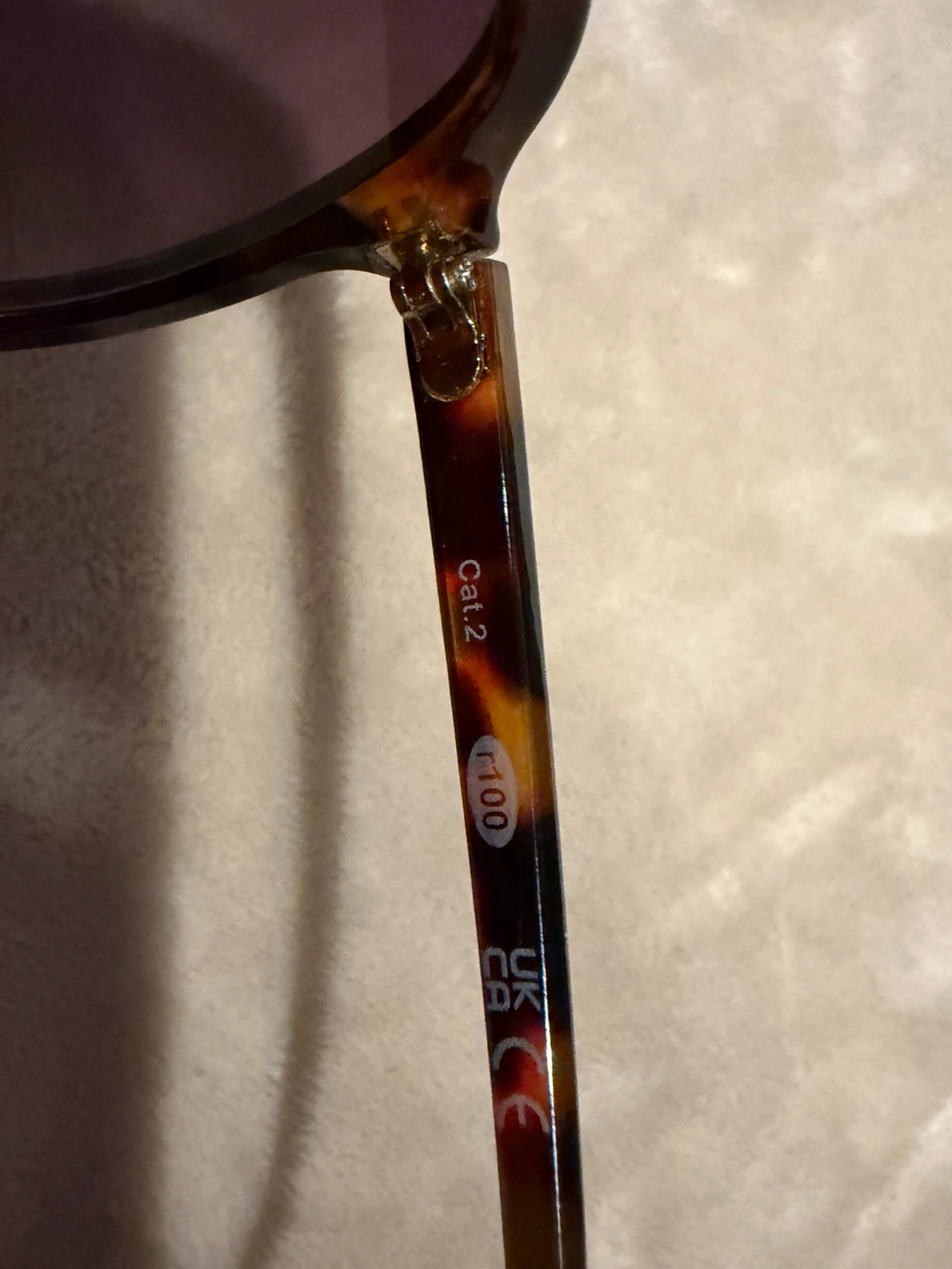 Tortoise Sunnies Purple Lens - New Never Worn - photo 4