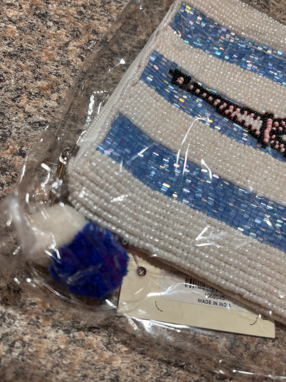 Francesca's Eiffel Tower Beaded Pouch - photo 3