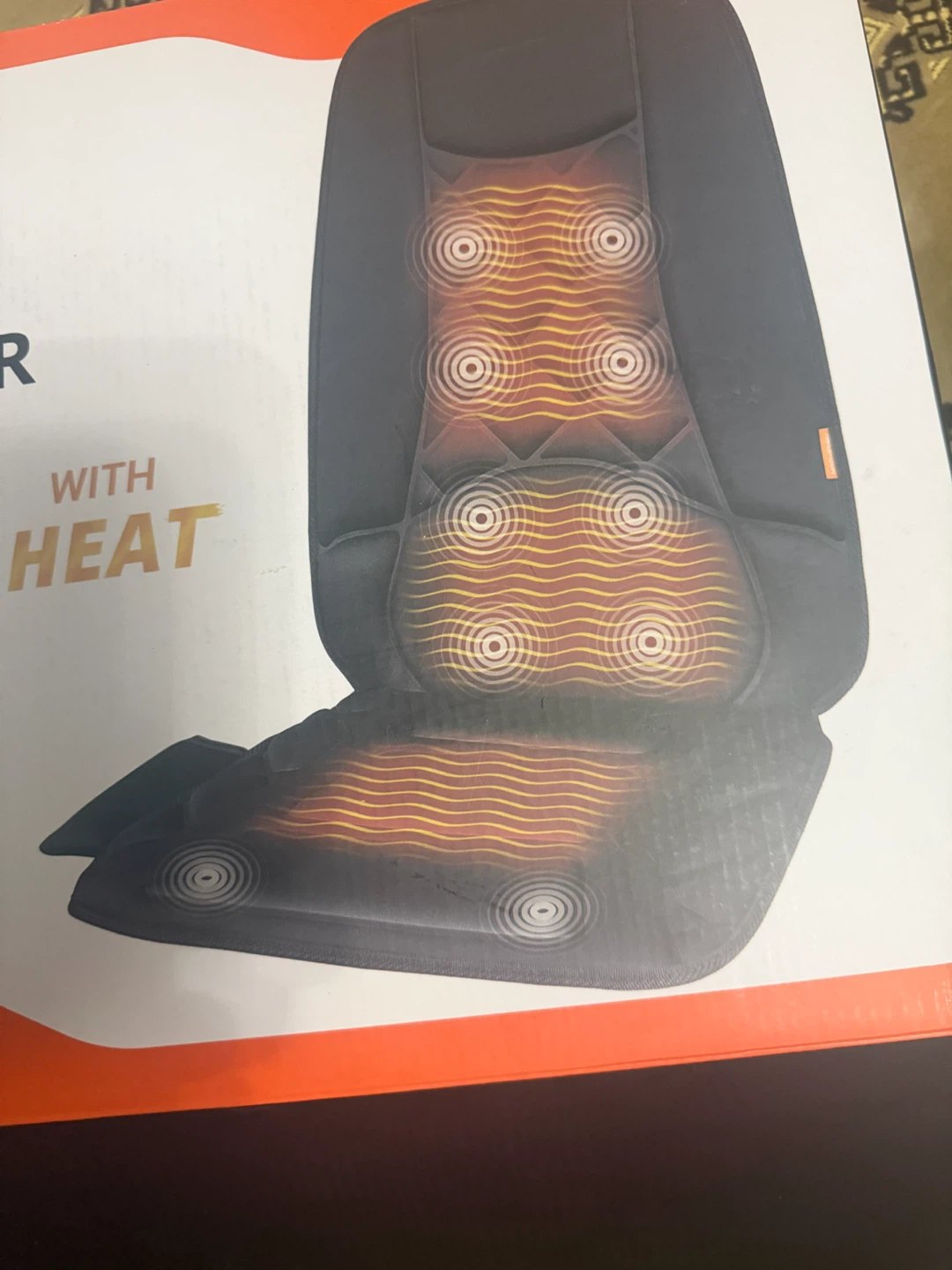 CARSHION Vibration Seat Massager with Heat - photo 2