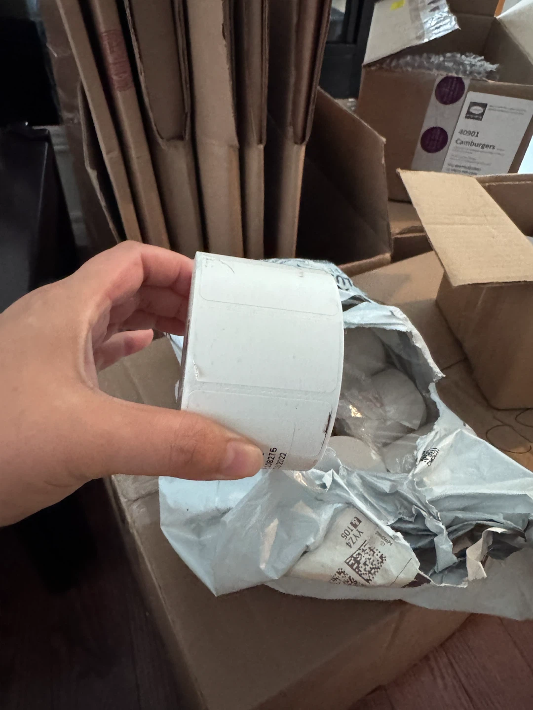 11 rolls BuyRegisterRolls Direct Thermal Labels 2" x 1" - photo 2