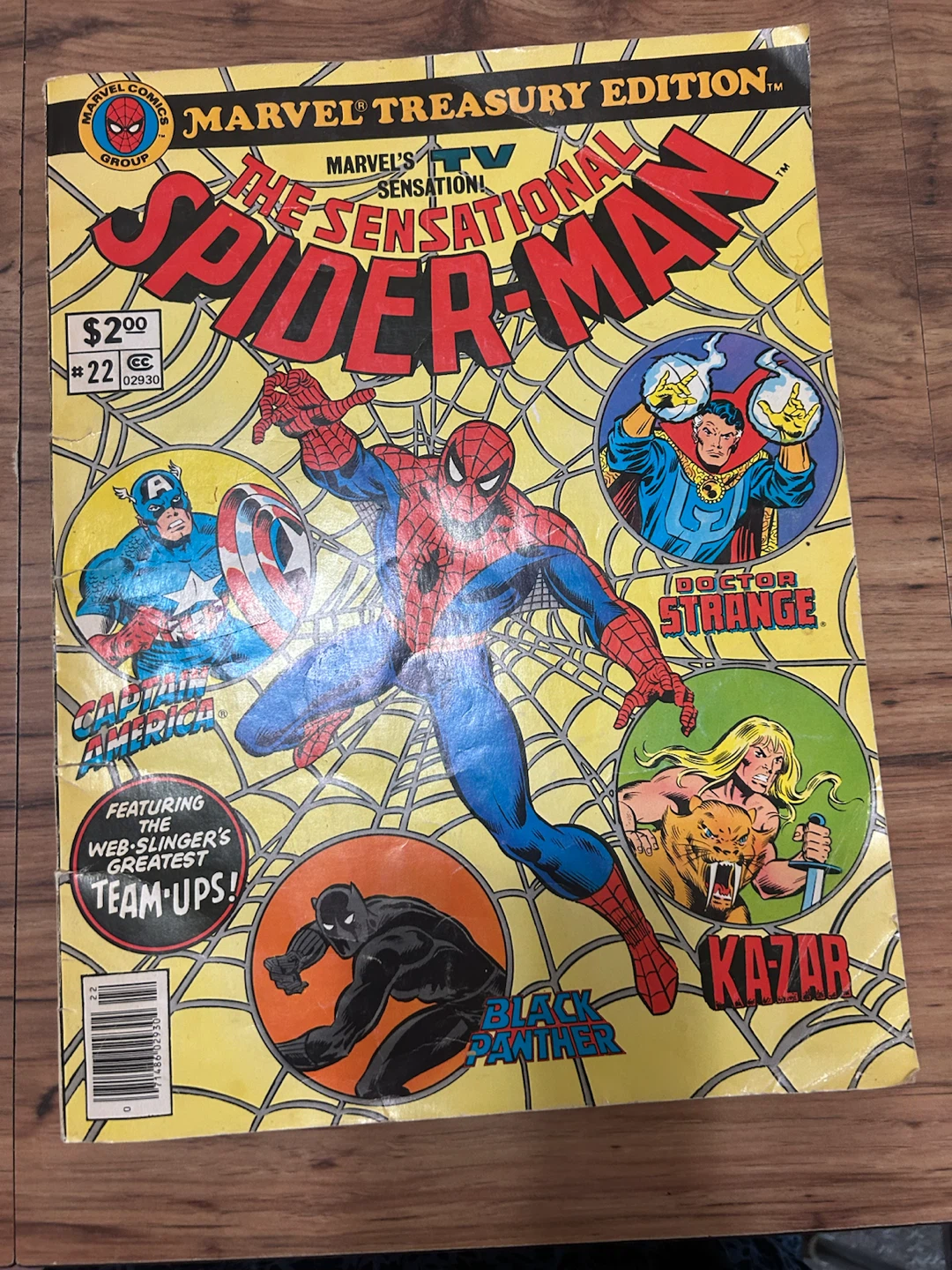 The Sensational Spider-Man Marvel Treasury Edition #22