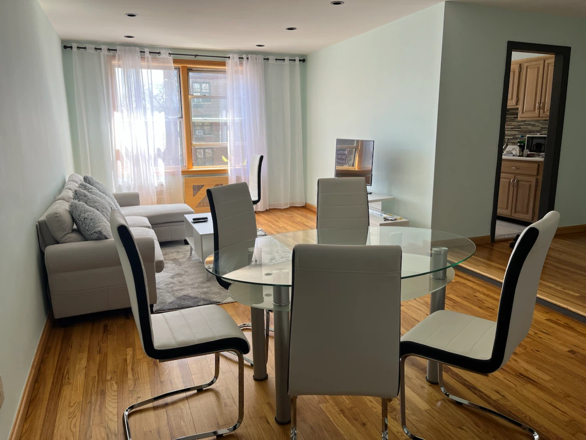 Glass Dining Table Set with 6 Chairs - photo 3