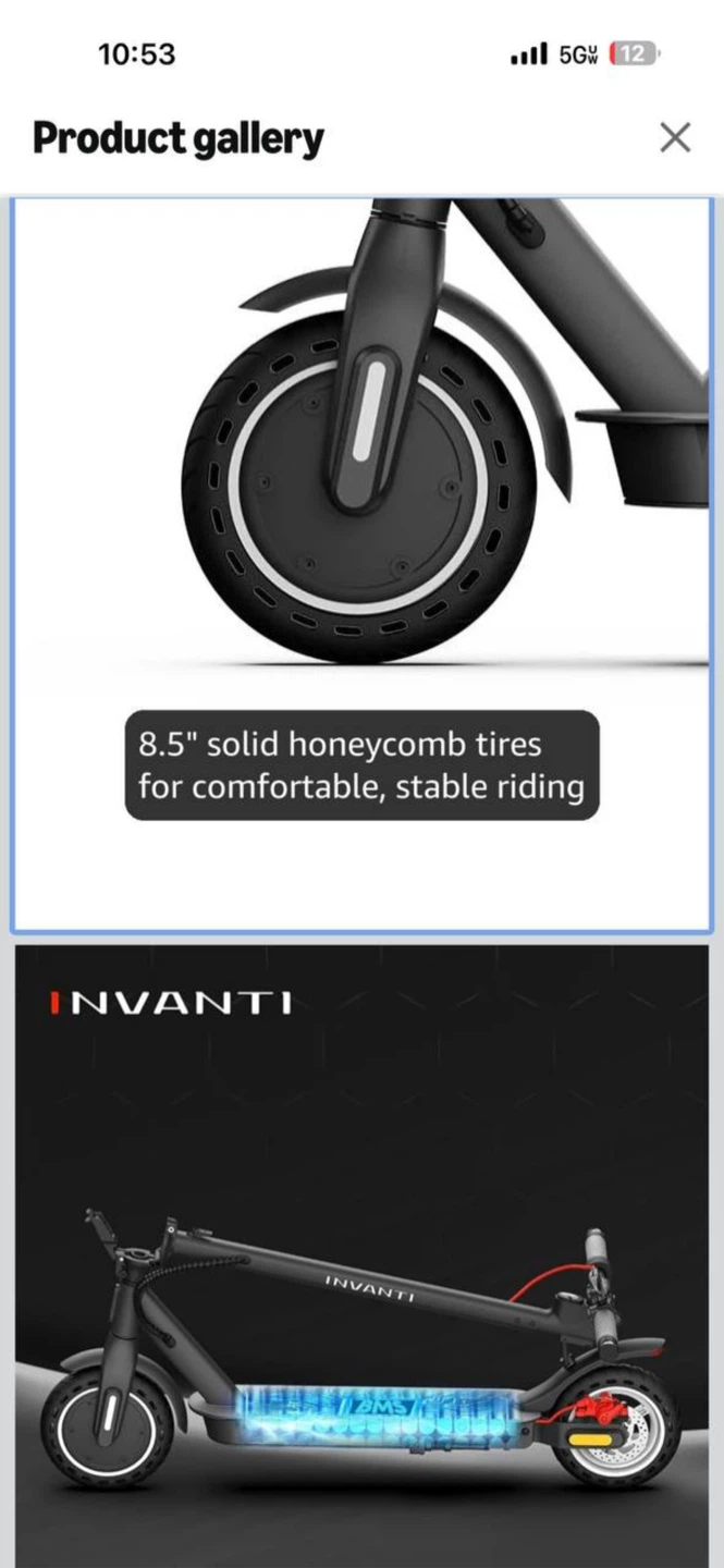 INVANTI E30 electric scooter - photo 3