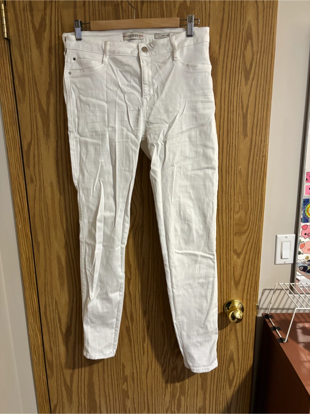 Womens White Skinny Jeans