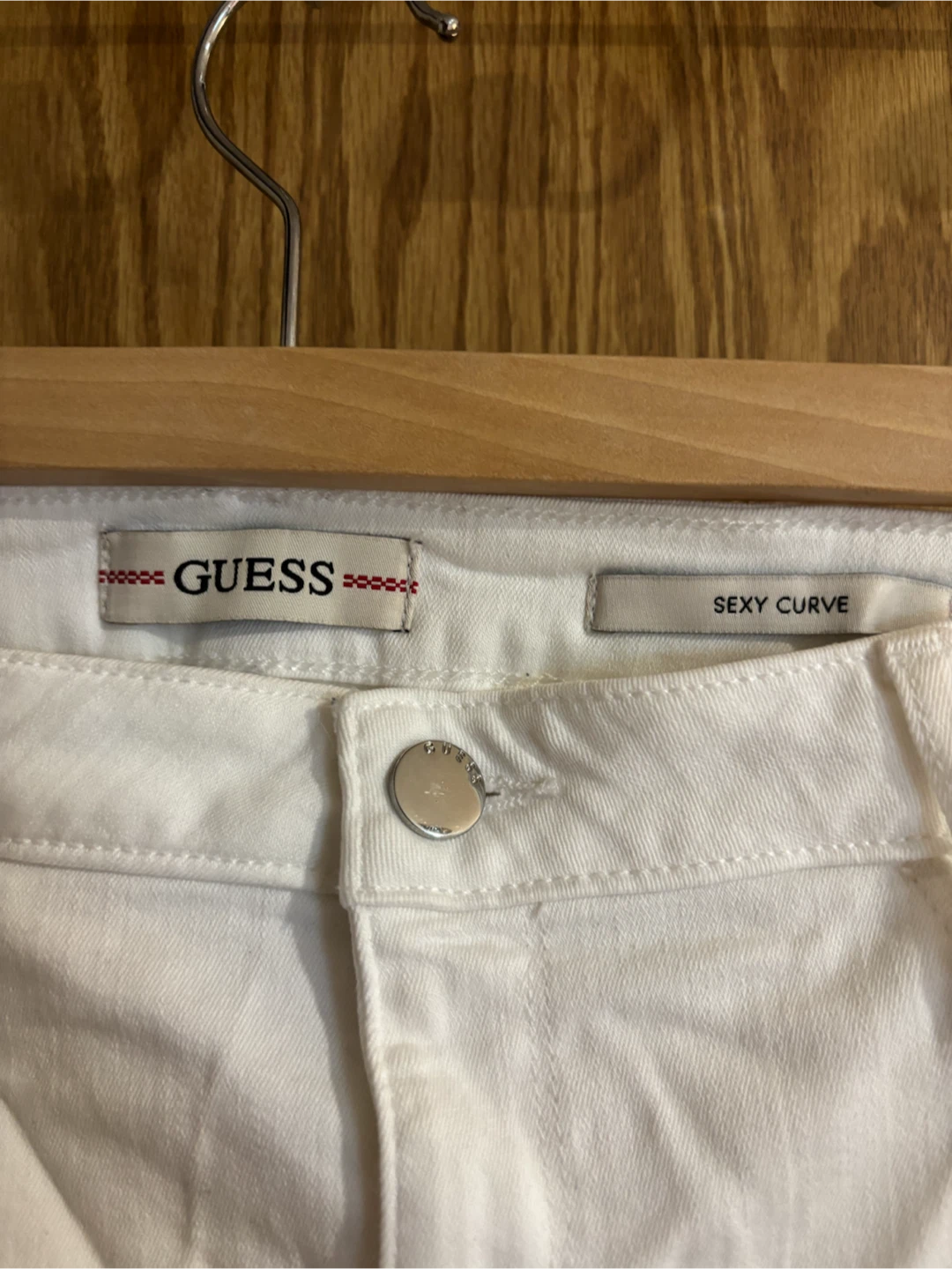 Womens White Skinny Jeans - photo 3